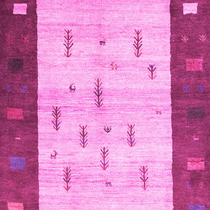 Abstract Pink Contemporary Rug, con2799pnk