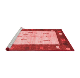 Contemporary Red Washable Rugs