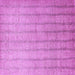 Square Abstract Purple Contemporary Rug, con279pur