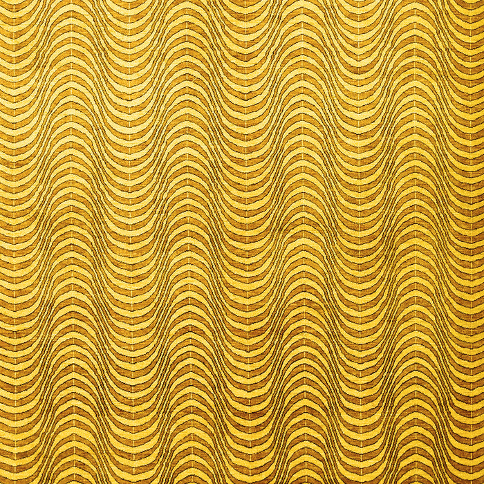 Machine Washable Abstract Yellow Contemporary Rug, wshcon279yw