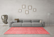 Contemporary Red Washable Rugs