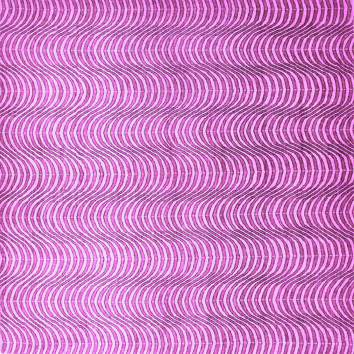 Square Machine Washable Abstract Purple Contemporary Area Rugs, wshcon279pur