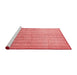 Contemporary Red Washable Rugs