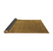 Sideview of Abstract Brown Contemporary Rug, con27brn