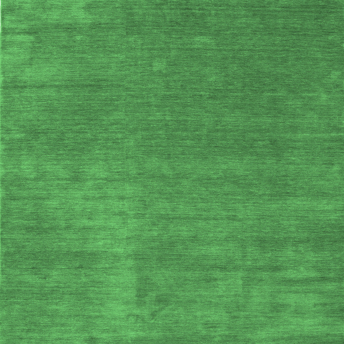 Machine Washable Abstract Emerald Green Contemporary Area Rugs, wshcon27emgrn