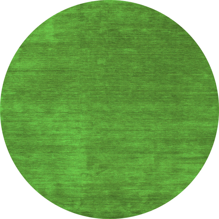 Machine Washable Abstract Green Contemporary Area Rugs, wshcon27grn