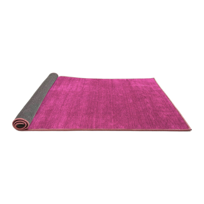 Sideview of Abstract Pink Contemporary Rug, con27pnk