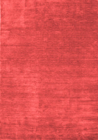 Abstract Red Contemporary Rug, con27red