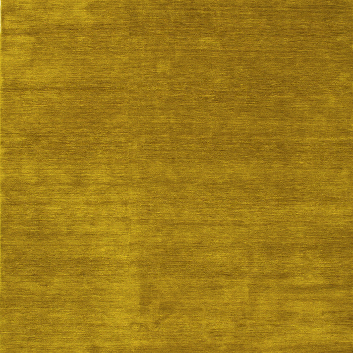 Abstract Yellow Contemporary Rug, con27yw