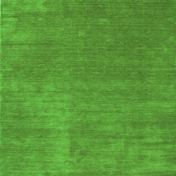 Serging Thickness of Machine Washable Abstract Green Contemporary Area Rugs, wshcon27grn