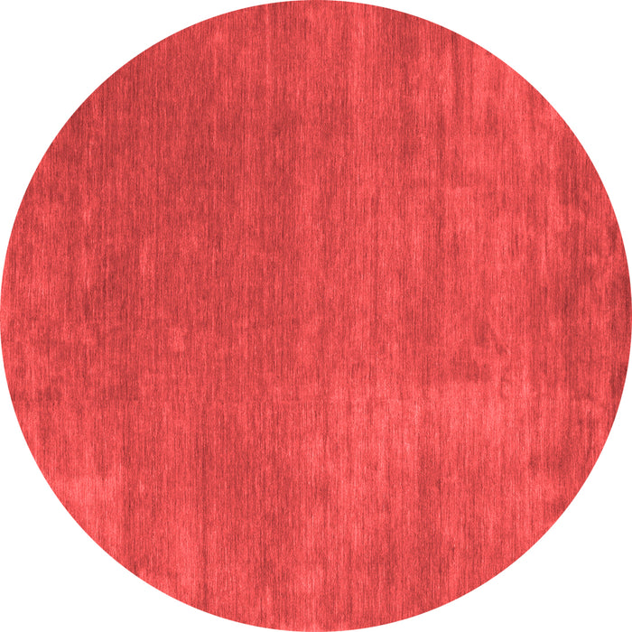 Machine Washable Abstract Red Contemporary Rug, wshcon27red