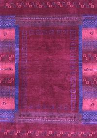 Abstract Purple Contemporary Rug, con2800pur