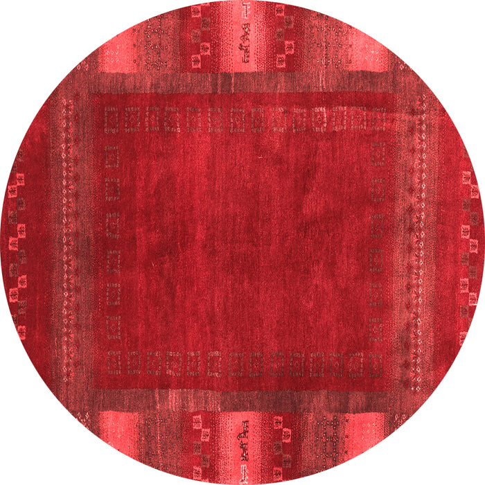 Machine Washable Abstract Red Contemporary Rug, wshcon2800red