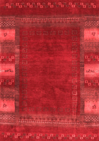 Abstract Red Contemporary Rug, con2800red