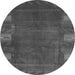 Square Abstract Gray Contemporary Rug, con2800gry