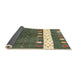 Thickness of Contemporary Khaki Green Modern Rug, con2801