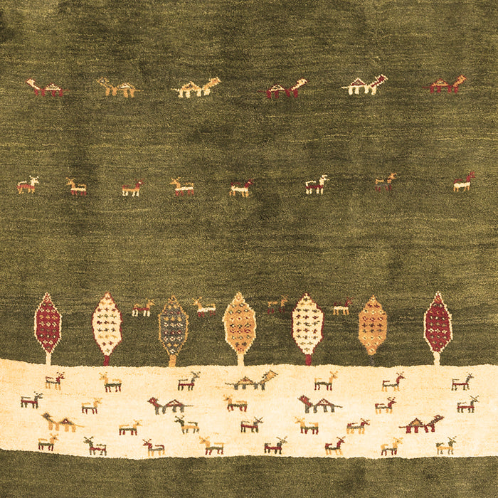 Machine Washable Abstract Brown Contemporary Rug, wshcon2801brn