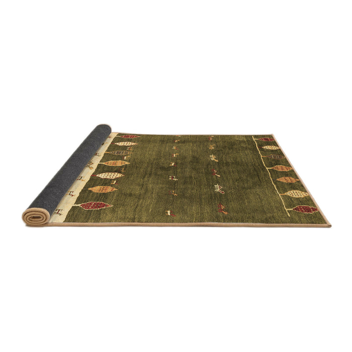 Sideview of Abstract Brown Contemporary Rug, con2801brn