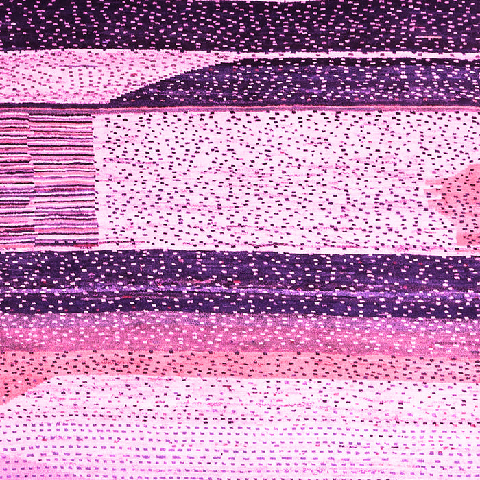 Machine Washable Abstract Pink Contemporary Rug, wshcon2802pnk