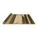 Sideview of Abstract Brown Contemporary Rug, con2802brn