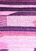 Abstract Pink Contemporary Rug, con2802pnk