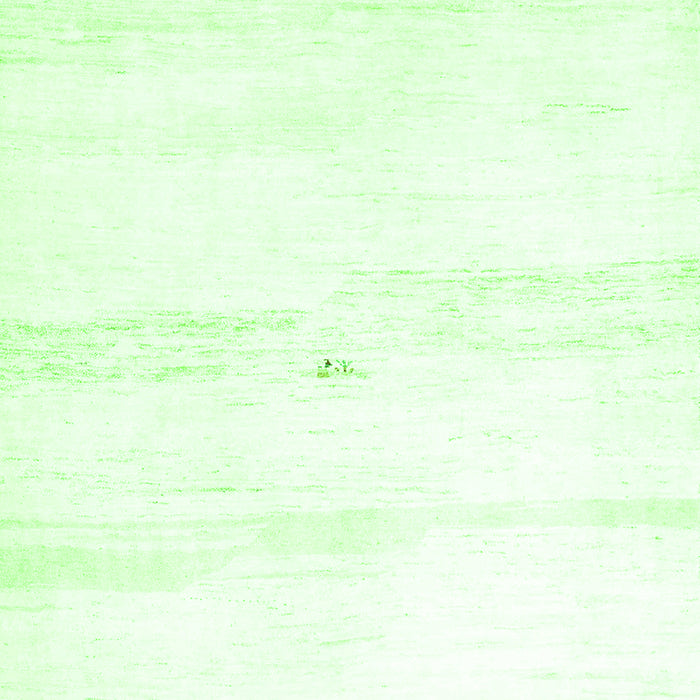 Serging Thickness of Machine Washable Solid Green Modern Area Rugs, wshcon2804grn