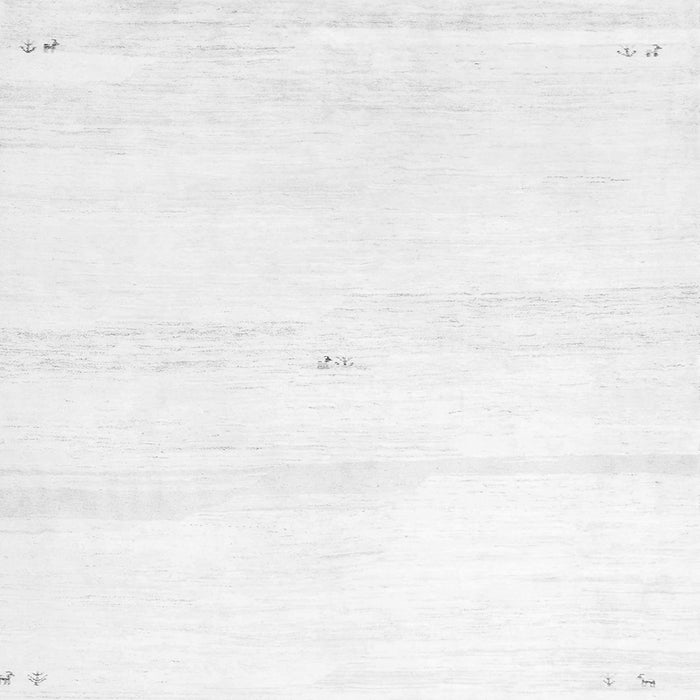 Serging Thickness of Solid Gray Modern Rug, con2804gry