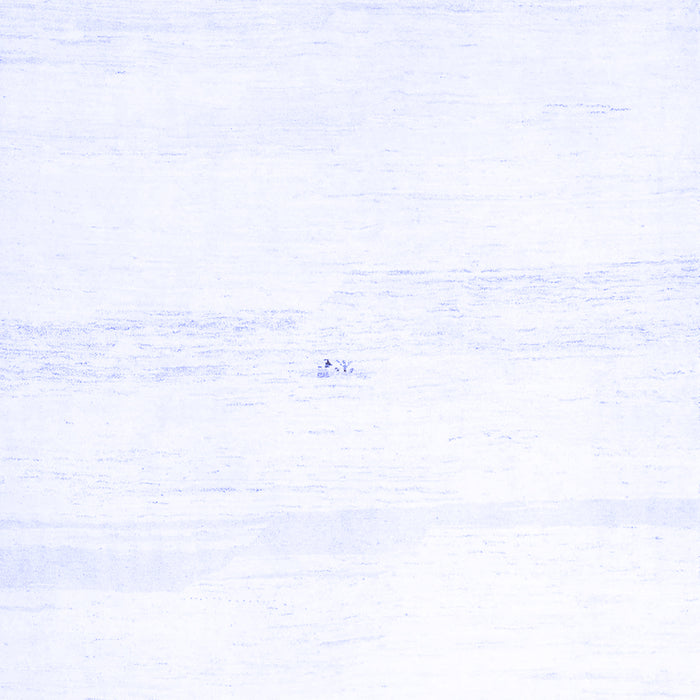 Machine Washable Solid Blue Modern Rug, wshcon2804blu