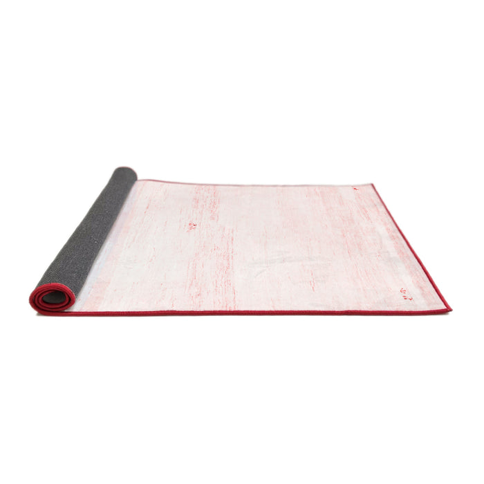 Solid Red Modern Area Rugs