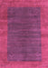 Machine Washable Abstract Purple Contemporary Area Rugs, wshcon2805pur