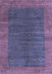 Abstract Blue Contemporary Rug, con2805blu