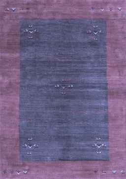 Abstract Blue Contemporary Rug, con2805blu