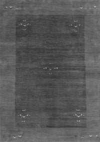 Abstract Gray Contemporary Rug, con2805gry