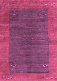 Abstract Purple Contemporary Rug, con2805pur