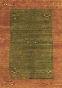 Abstract Brown Contemporary Rug, con2805brn