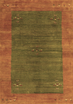 Abstract Brown Contemporary Rug, con2805brn