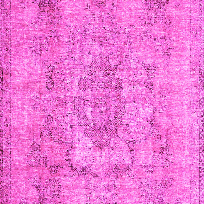 Machine Washable Persian Pink Bohemian Rug, wshcon2806pnk