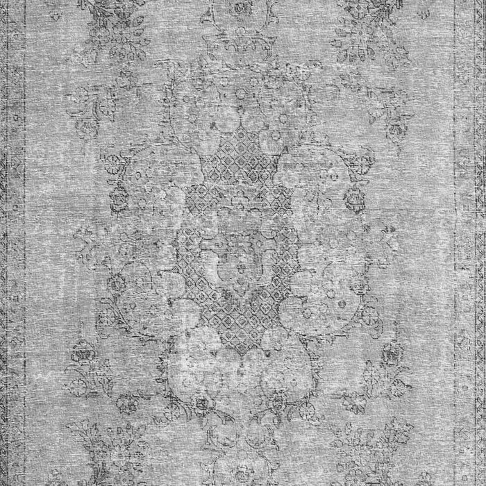 Serging Thickness of Machine Washable Persian Gray Bohemian Rug, wshcon2806gry