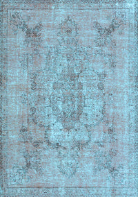 Persian Light Blue Bohemian Rug, con2806lblu