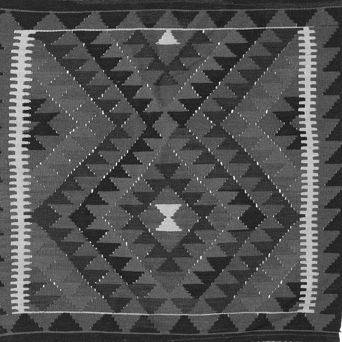 Serging Thickness of Oriental Gray Traditional Rug, con2807gry