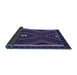 Sideview of Oriental Blue Traditional Rug, con2807blu