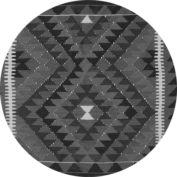 Square Oriental Gray Traditional Rug, con2807gry