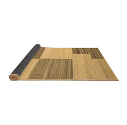 Sideview of Abstract Brown Contemporary Rug, con2809brn