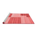 Contemporary Red Washable Rugs