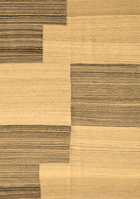 Abstract Brown Contemporary Rug, con2809brn