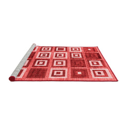 Contemporary Red Washable Rugs