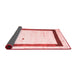 Solid Red Modern Area Rugs