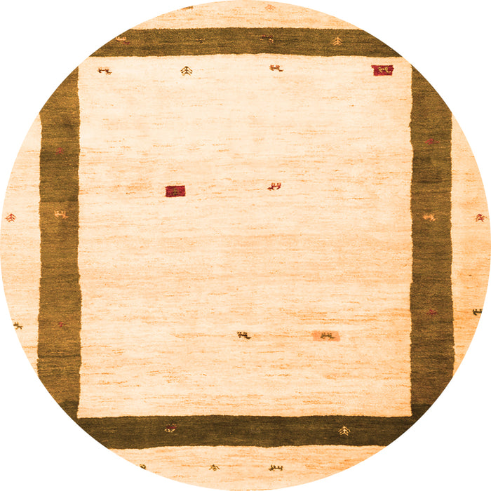 Machine Washable Solid Orange Modern Area Rugs, wshcon2810org