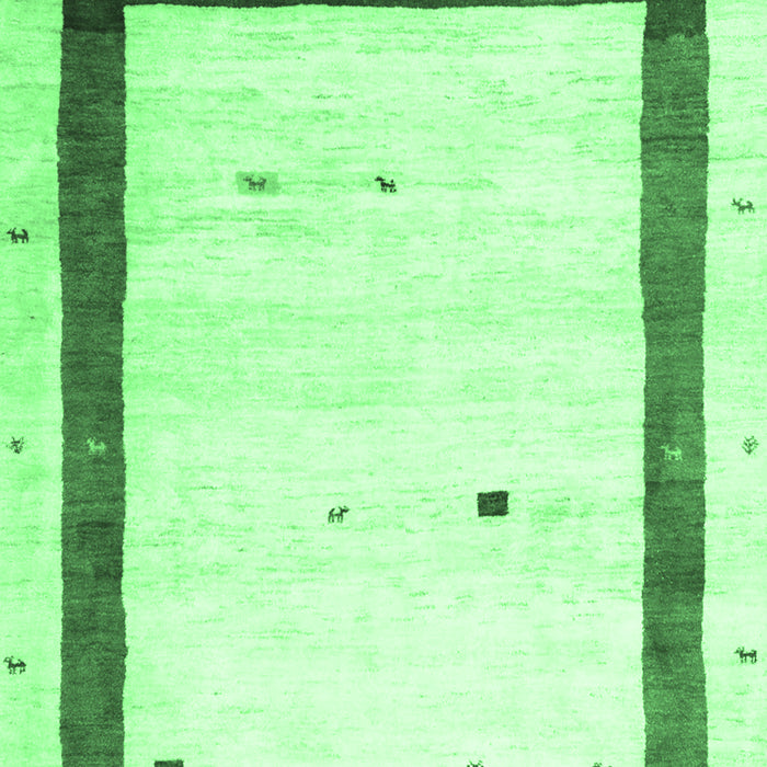 Machine Washable Solid Emerald Green Modern Area Rugs, wshcon2810emgrn