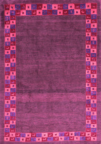 Abstract Pink Contemporary Rug, con2811pnk